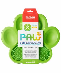 Paw 2-in-1 slowfeeder