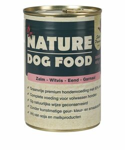 Nature Dog Food - Zalm, witvis, eend en garnaal