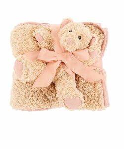 Cosy blanket & Toy gift - roze