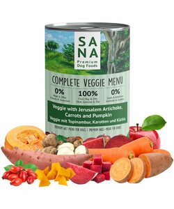 Sanadog Veggie Menu
