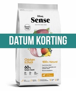 Dibaq Sense – Kip & Eend - 2kg