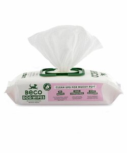 Beco Bamboo Dog Wipes Coconut