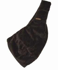 AB slingbag draagzak teddy donkerbruin