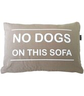 No dogs on this sofa