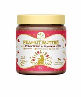 Pawfect peanut butter Strawberry and pumpkin seeds